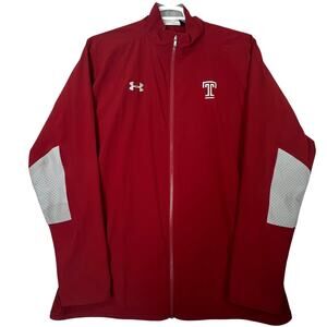 Temple University Mens Under Armour Zip Up Jacket Bad Boy Gasparilla Bowl, XL